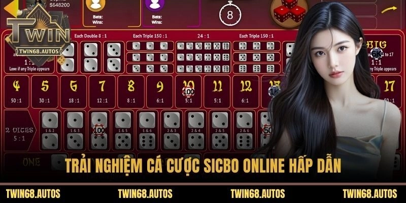 Trải nghiệm cá cược sicbo online hấp dẫn